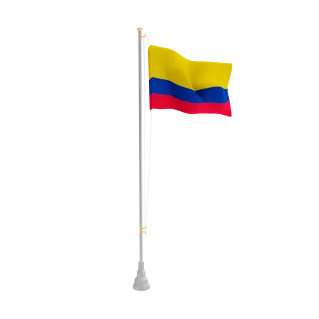 Free Kolumbien  3D Flag