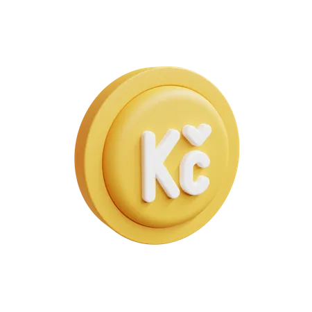 Free Koruna  3D Icon