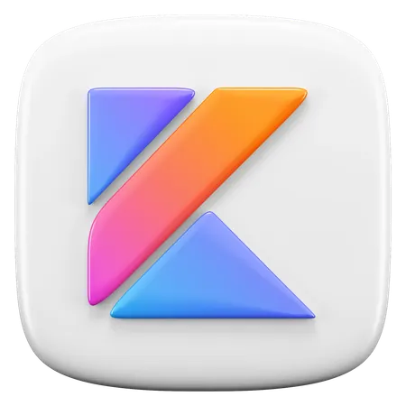 Free Kotlin  3D Icon