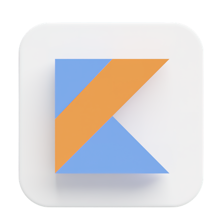 Free Kotlin  3D Logo