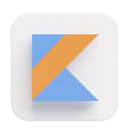 Free Kotlin  3D Logo