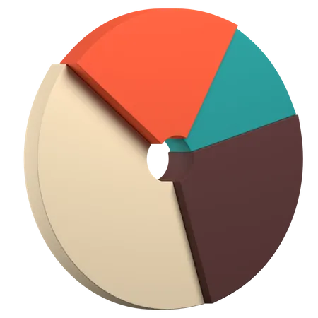 Free Kreisdiagramm  3D Icon