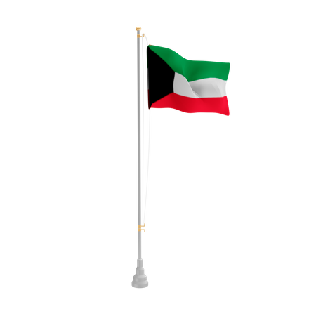 Free Kuwait  3D Icon
