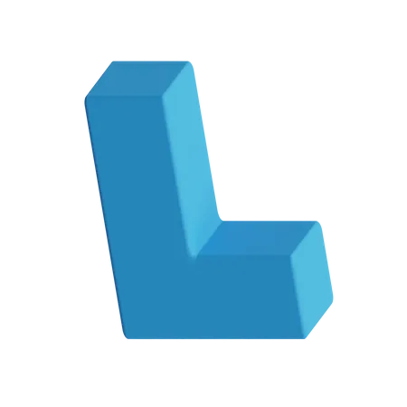 Free L Form  3D Illustration