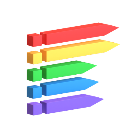 Free Label Chart  3D Icon