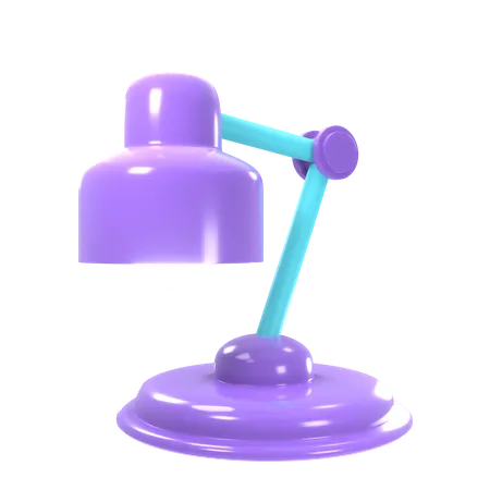 Free Lamp Desk 3D Illustration