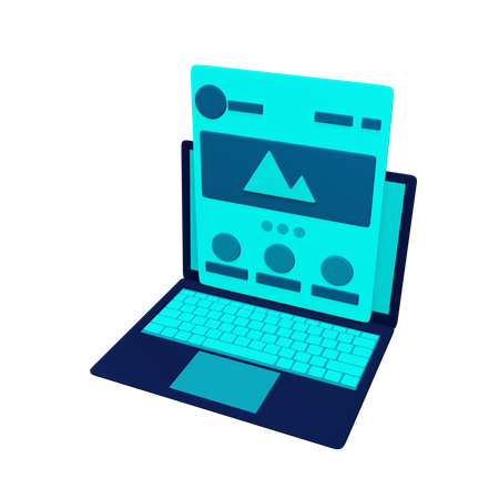 Free Landing Page  3D Icon