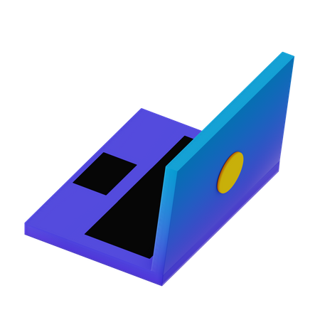 Free Laptop  3D Icon