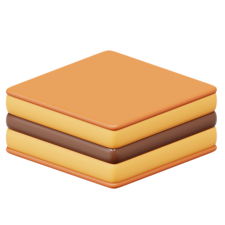 Free Layer Cake  3D Icon