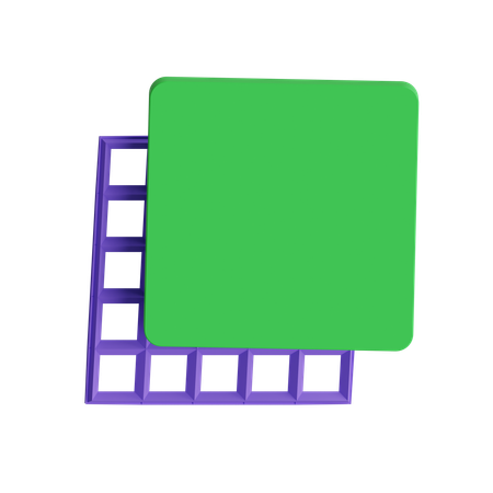 Free Layered Grid  3D Icon