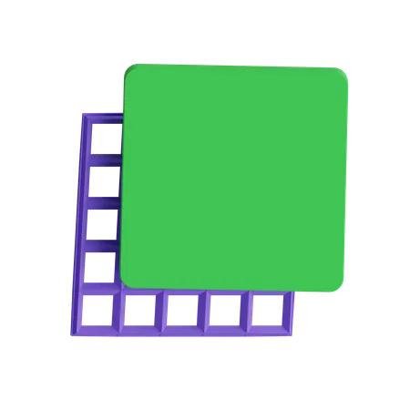 Free Layered Grid  3D Icon