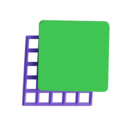 Free Layered Grid  3D Icon