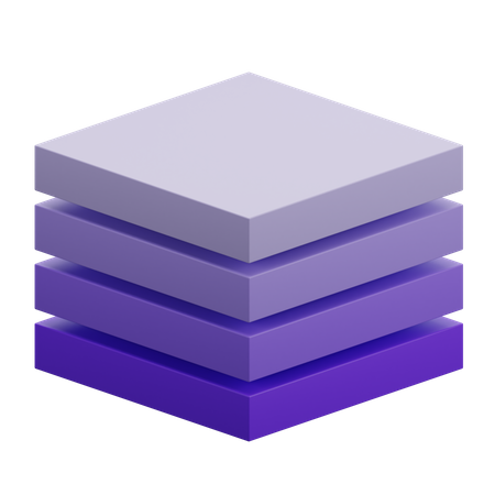 Free Layers  3D Icon