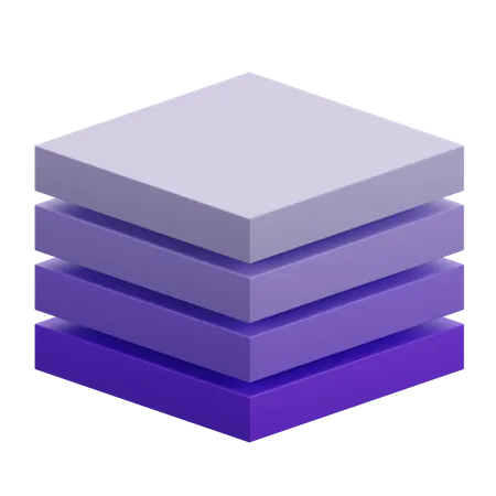 Free Layers  3D Icon