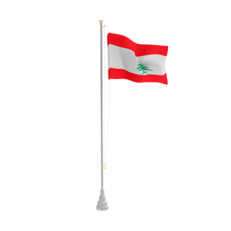 Free Lebanon  3D Icon