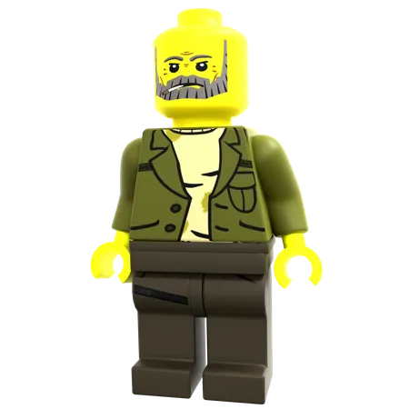 Free Lego  3D Icon