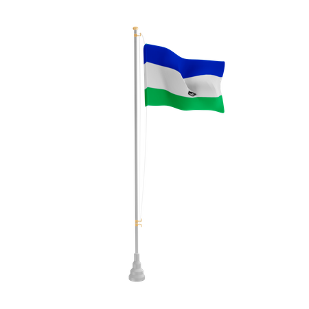 Free Lesoto  3D Flag