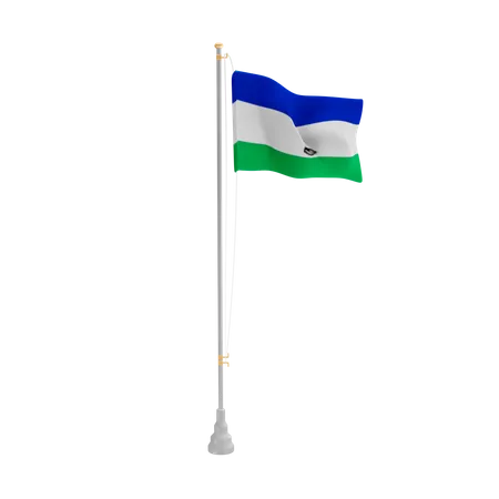 Free Lesoto  3D Flag