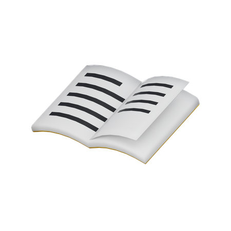 Free Libro de lectura  3D Icon