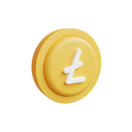 Free Lichtmünze  3D Icon