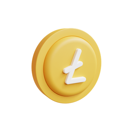 Free Lichtmünze  3D Icon