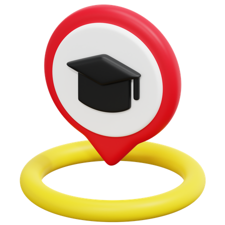 Free Lieu d'enseignement  3D Icon