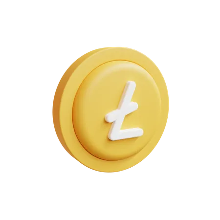 Free Light Coin  3D Icon