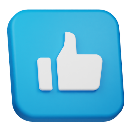 Free Like  3D Icon