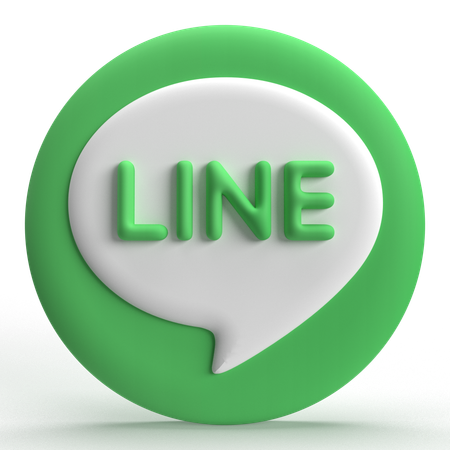 Free Line  3D Icon