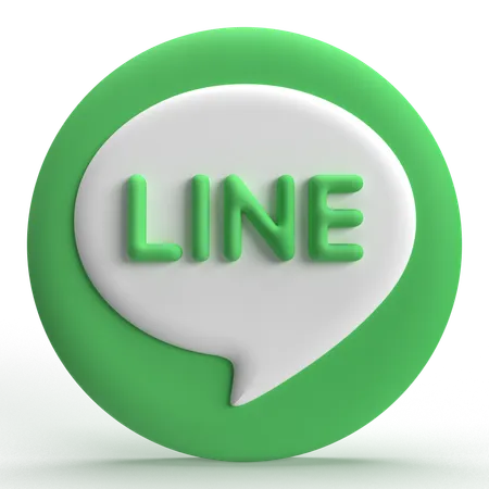 Free Line  3D Icon