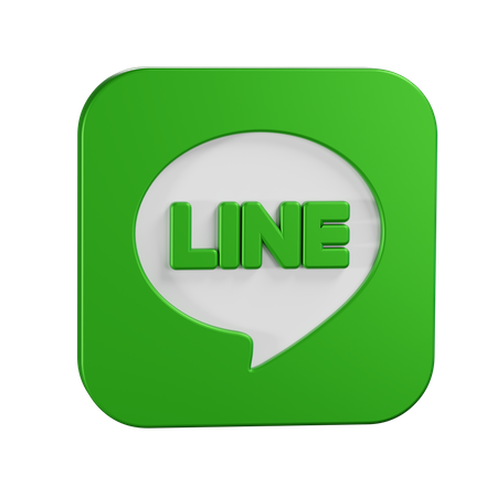 Free Line logo  3D Icon