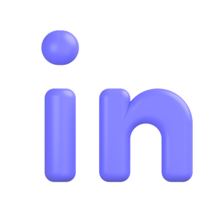 Free Linkedin-1  3D Icon