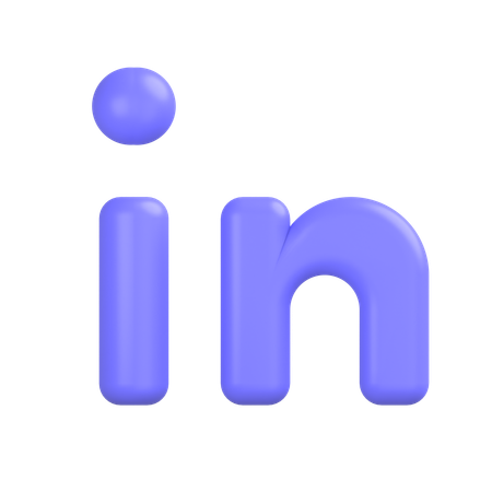 Free Linkedin-1  3D Icon