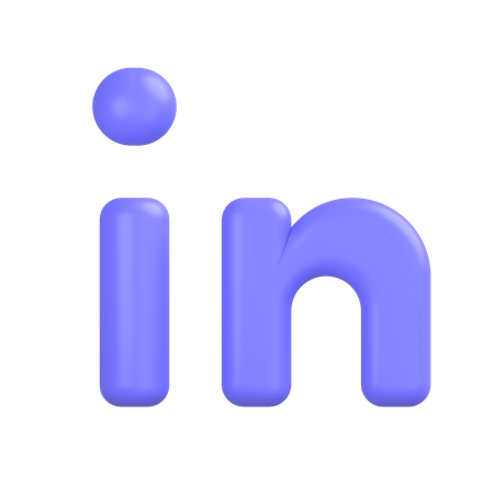 Free Linkedin-1  3D Icon