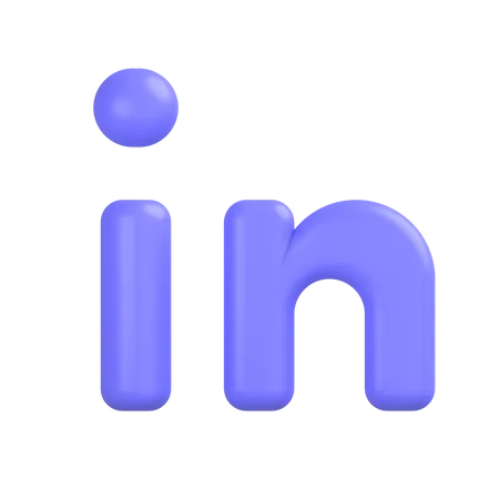 Free Linkedin-1  3D Icon