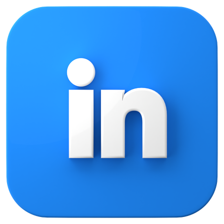 Free Linkedin  3D Icon