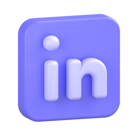 Free Linkedin-2  3D Icon