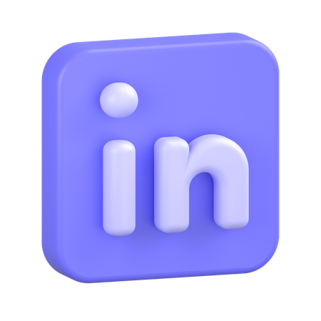 Free Linkedin-2  3D Icon