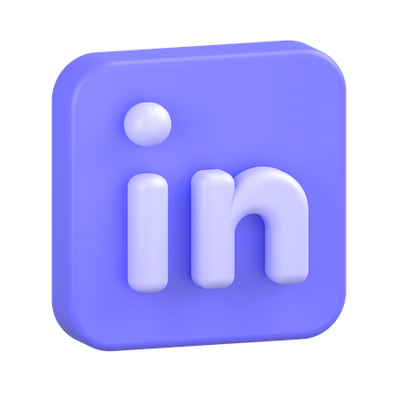 Free Linkedin-2  3D Icon