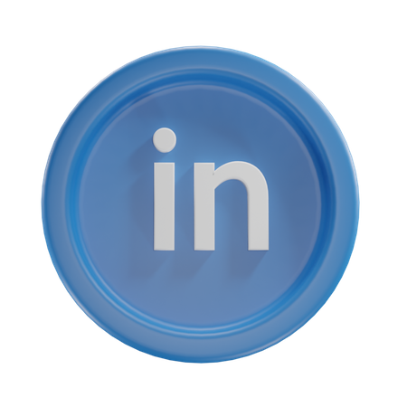 Free Linkedin  3D Icon