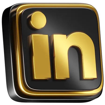 Free Linkedin  3D Icon