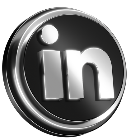 Free Linkedin  3D Icon