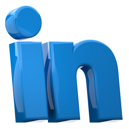 Free Linkedin  3D Icon