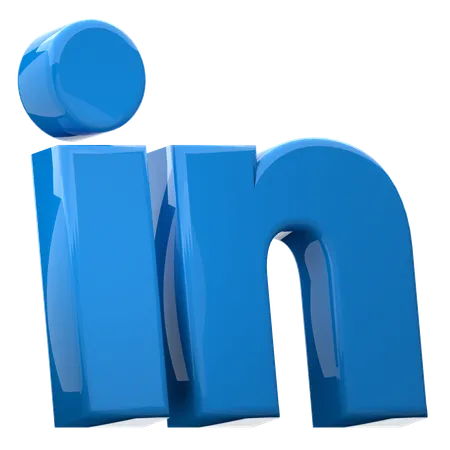 Free Linkedin  3D Icon