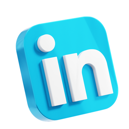 Free Linkedin  3D Icon