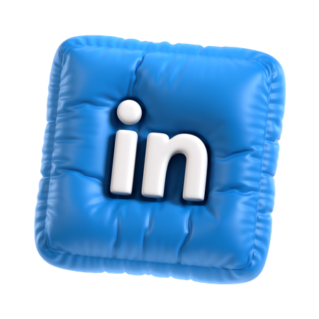 Free Linkedin  3D Icon