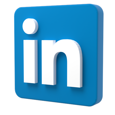 Free Linkedin  3D Illustration