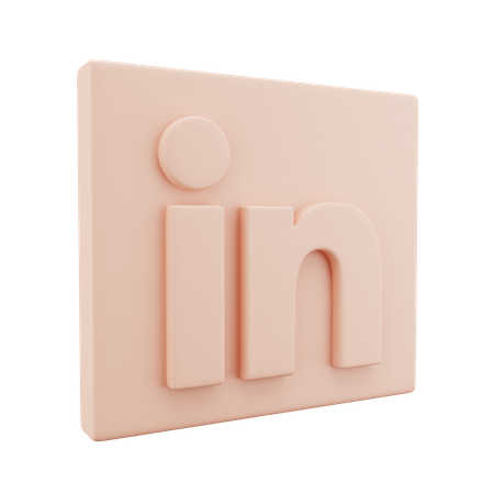 Free LinkedIn  3D Logo