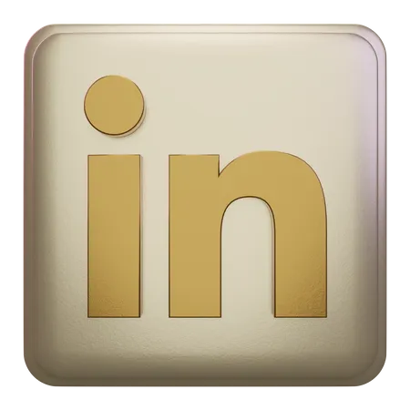 Free Linkedin  3D Icon