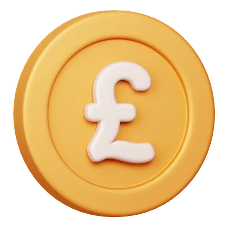 Free Livre Sterling GBP  3D Icon